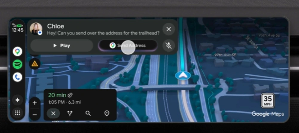 Gemini jako inteligentny pilot i doradca w Android Auto