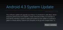 Instalacja Androida 4.3 na Nexusie 7