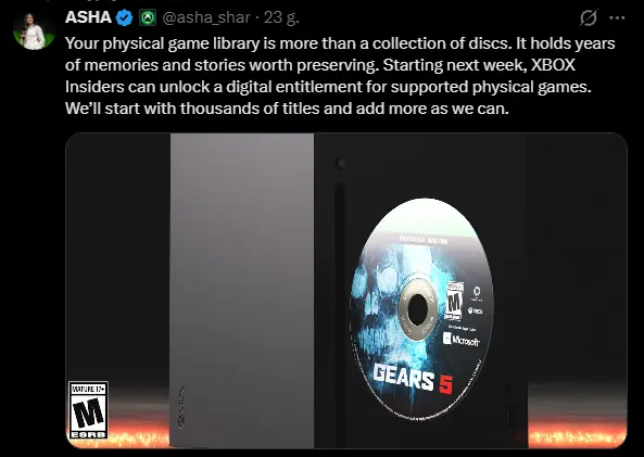 Nowość od Xbox ma wystartować już w przyszłym tygodniu.
