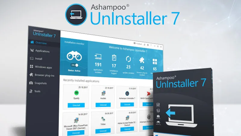 Ashampoo Uninstaller 7 do odebrania za darmo – dożywotnia licencja