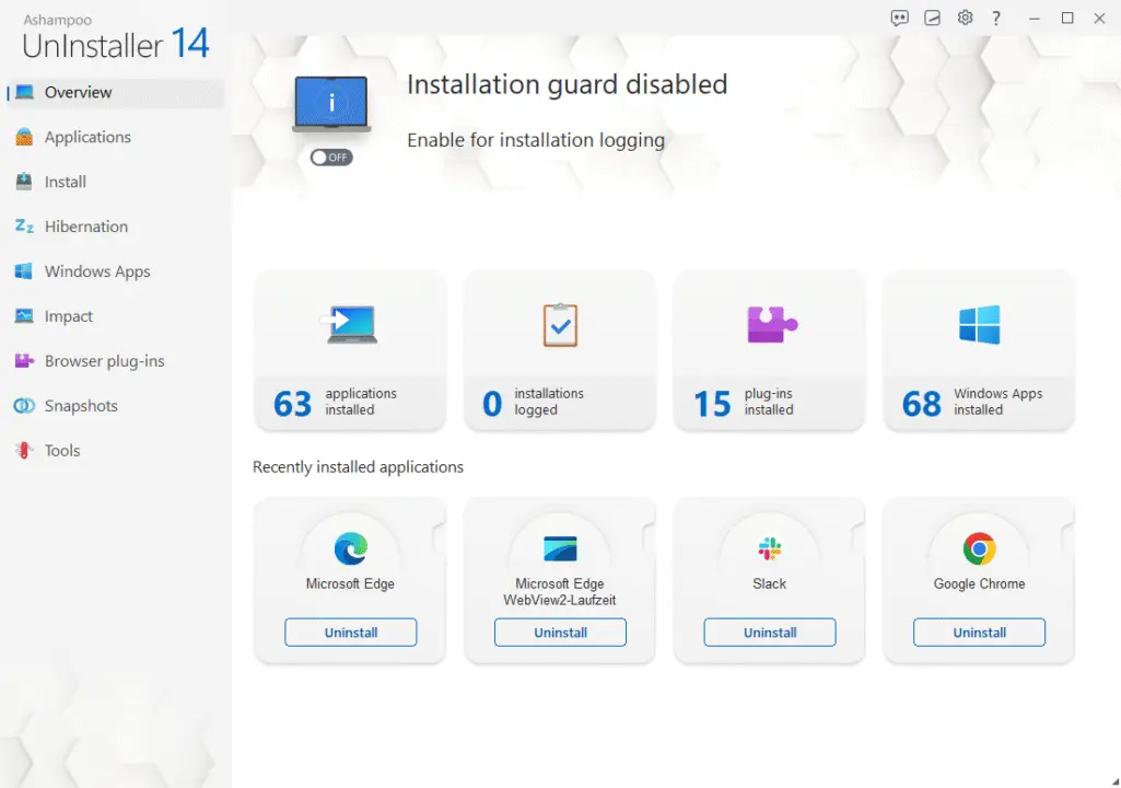 Ashampoo UnInstaller 14