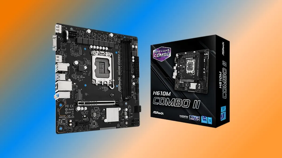 ASRock H610M COMBO II. DDR4 czy DDR5 – tej płycie to wszystko jedno