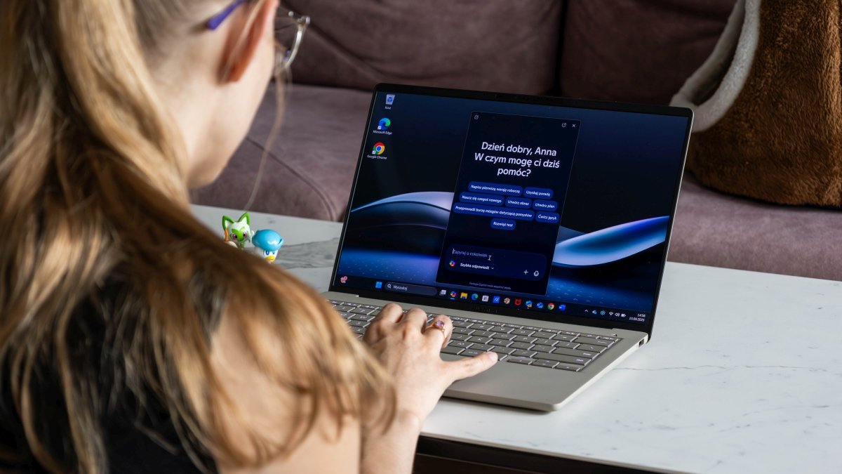 Nowa era komputerów właśnie się zaczyna. Dowód? ASUS Zenbook A14, czyli jedyny taki Copilot+ PC