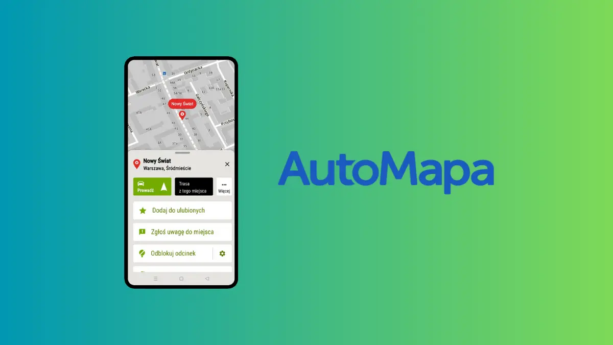 AutoMapa aktualizuje mapy. Wersja 25.01 ze sporymi zmianami