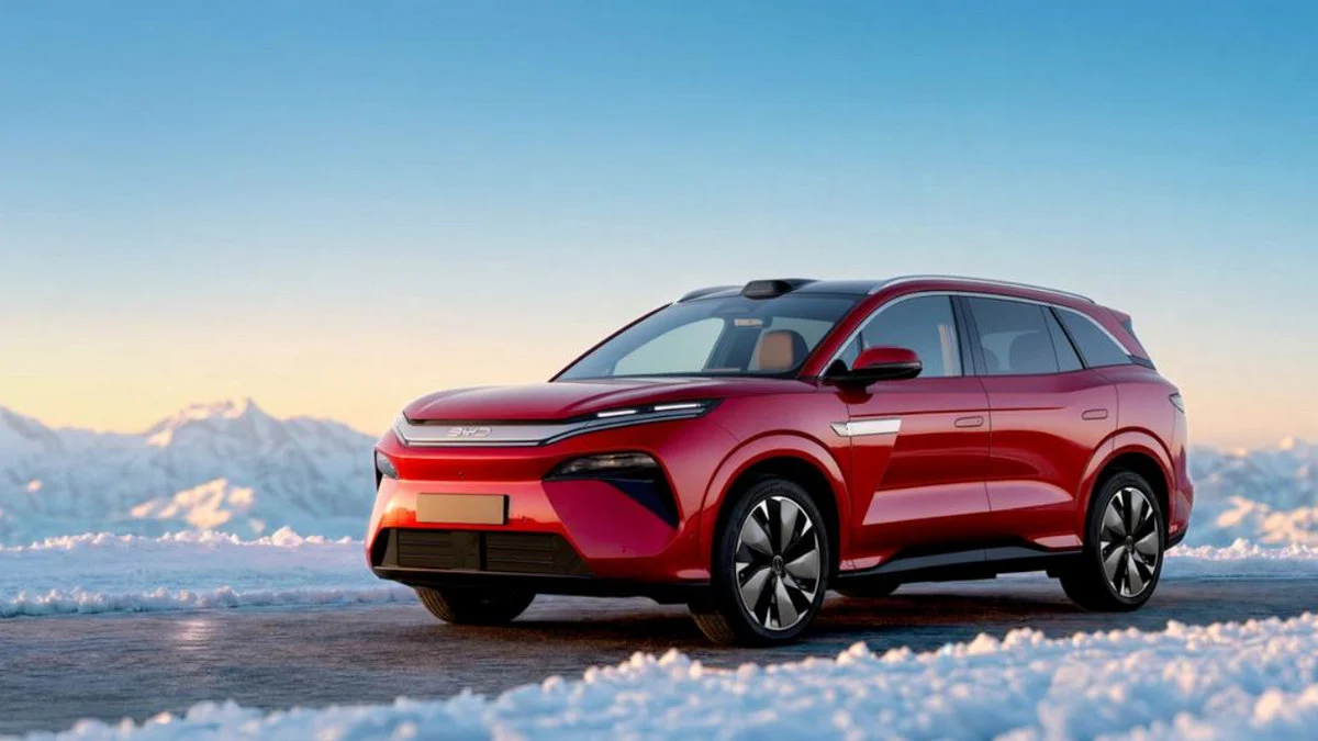 Boisz się ładowania elektryka zimą? BYD ATTO 8 nawet nie mrugnie przy -30°C. Jest jednak haczyk