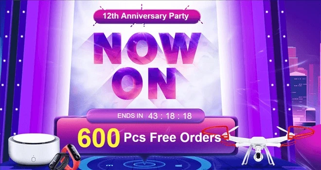 Xiaomi Mi 8, Redmi Note 5 i Mi Band 3 – to tylko niektóre z promocji z okazji urodzin sklepu Banggood