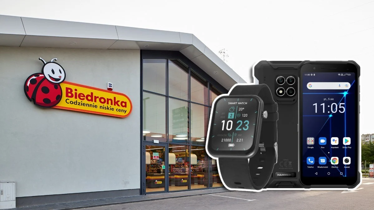 Biedronka tnie ceny elektroniki w kwietniu. Wideorejestratory i pancerny smartfon w przecenach