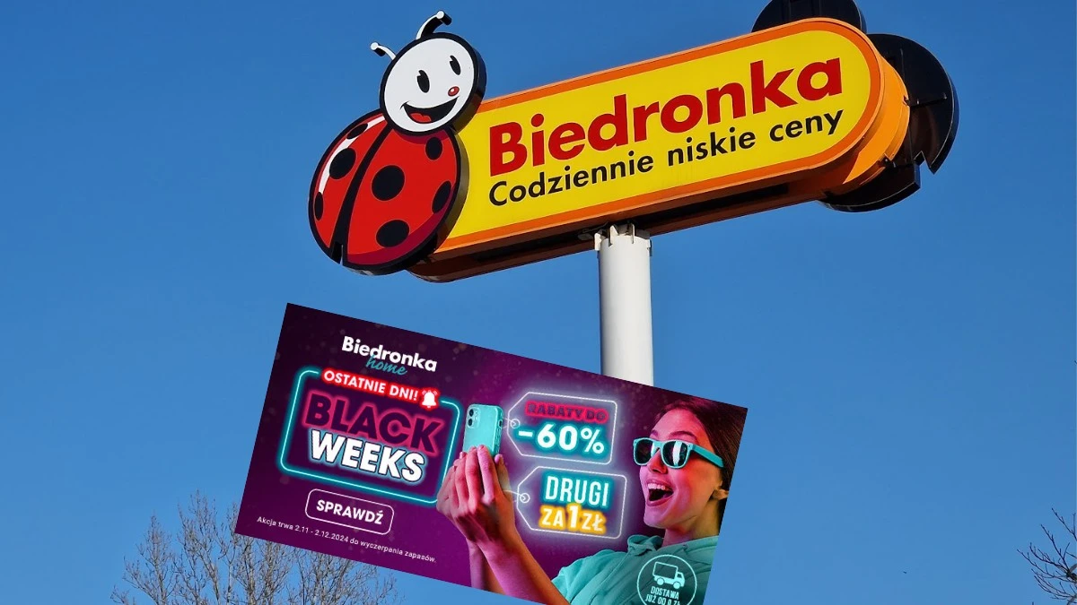 Black Weeks w Biedronce. Ostatnie okazje na elektronikę nawet 60% taniej