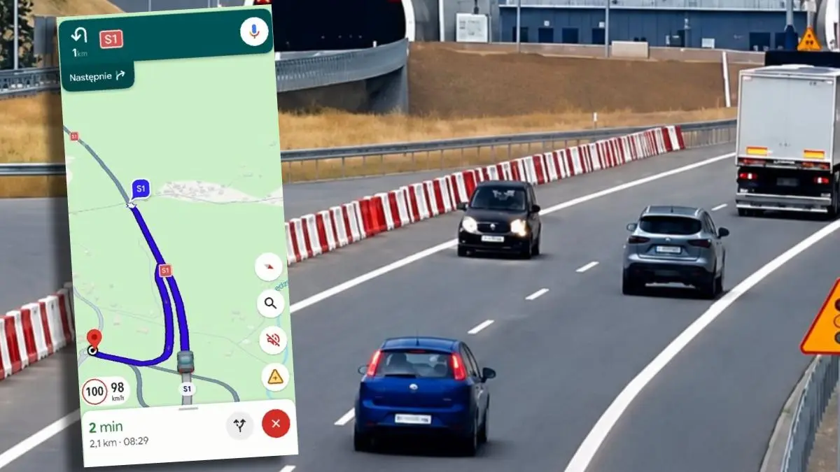 Poważny błąd w Google Maps. Nawigacja każe zawracać na ekspresówce