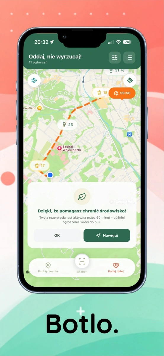 Masz dość niedziałających butelkomatów? Oto Botlo, czyli Uber dla butelek