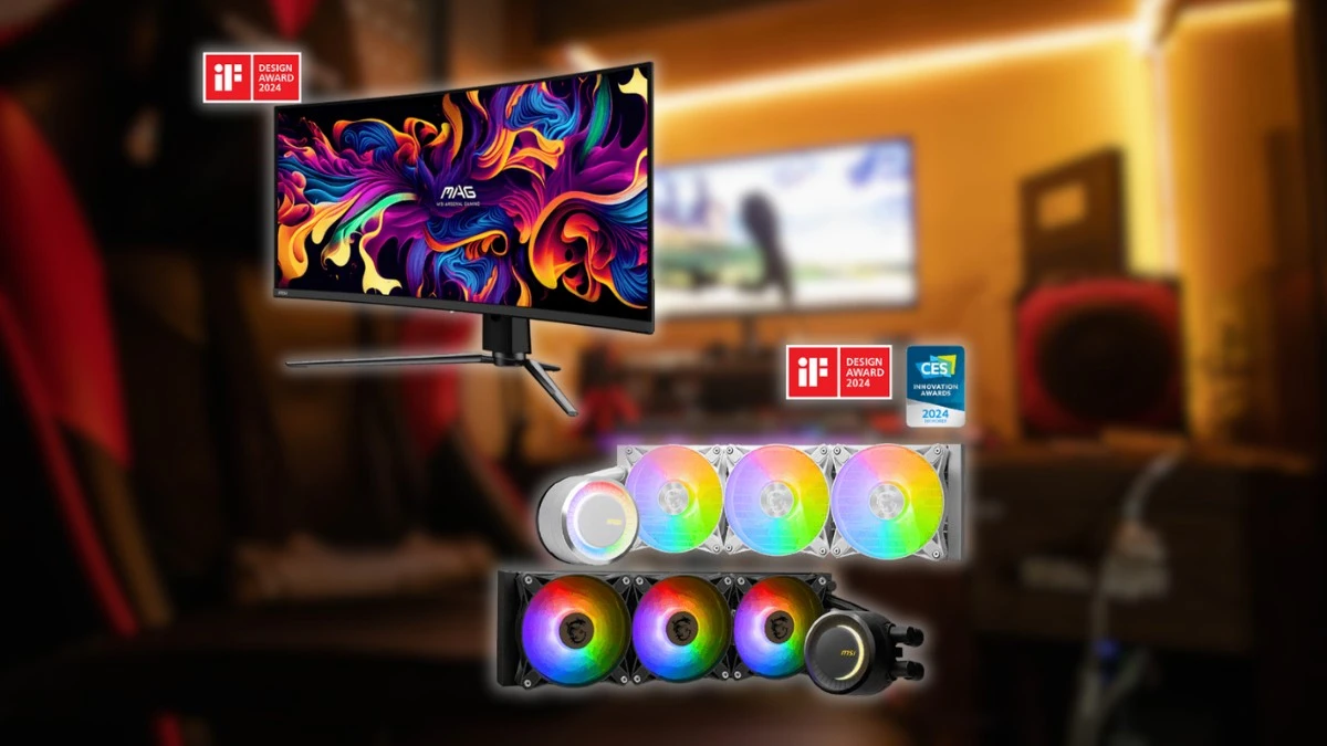 Chłodzenie wodne i monitor MSI z prestiżowymi nagrodami