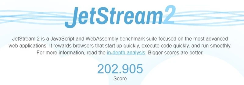 Chrome 91 jetstream 2