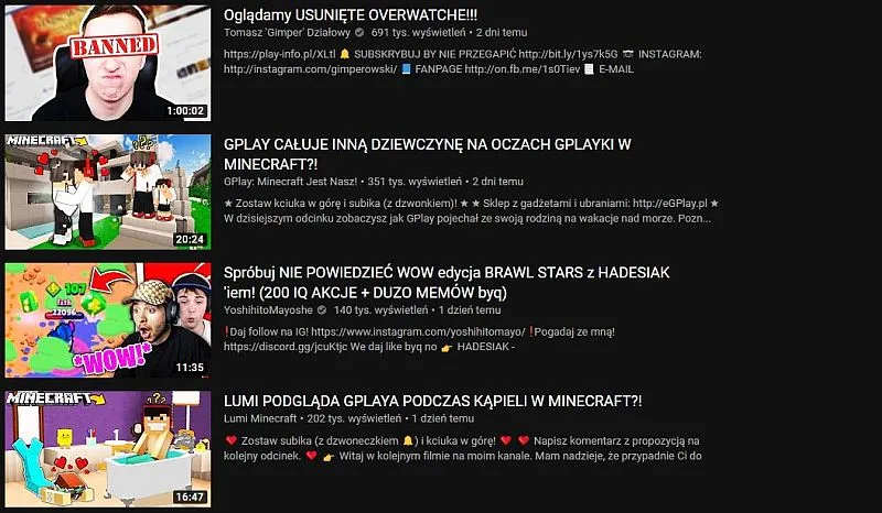 Denerwujące tytuły i miniatury na YouTube? Clickbait Remover się z nimi rozprawi