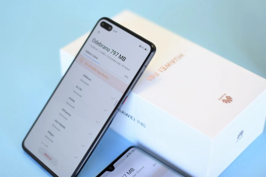 Przenoszenie aplikacji i danych na nowy smartfon Huawei jest prostsze niż myślałem