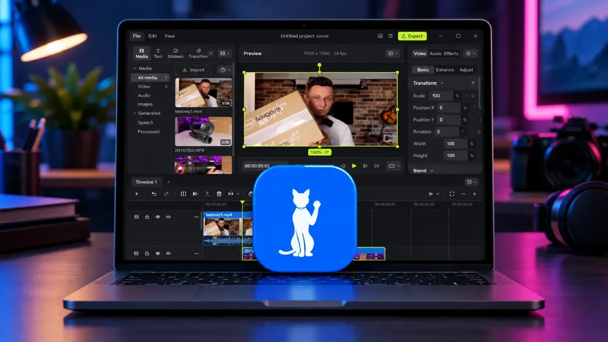 Darmowa alternatywa dla CapCut na PC? Debiutuje Concat Video Editor