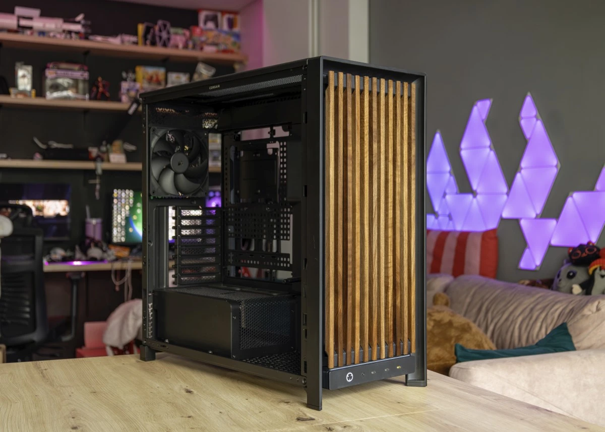 Corsair FRAME 5000D Wood RS – giga wentylatory i prawdziwe drewno. Obudowa idealna? (test)