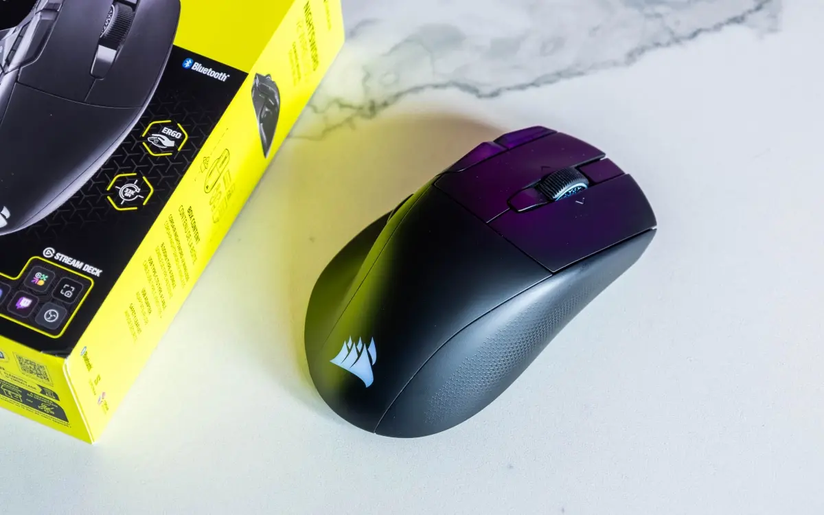 Recenzja Corsair Nightsword V2 Wireless. Mysz z nietuzinkową funkcją