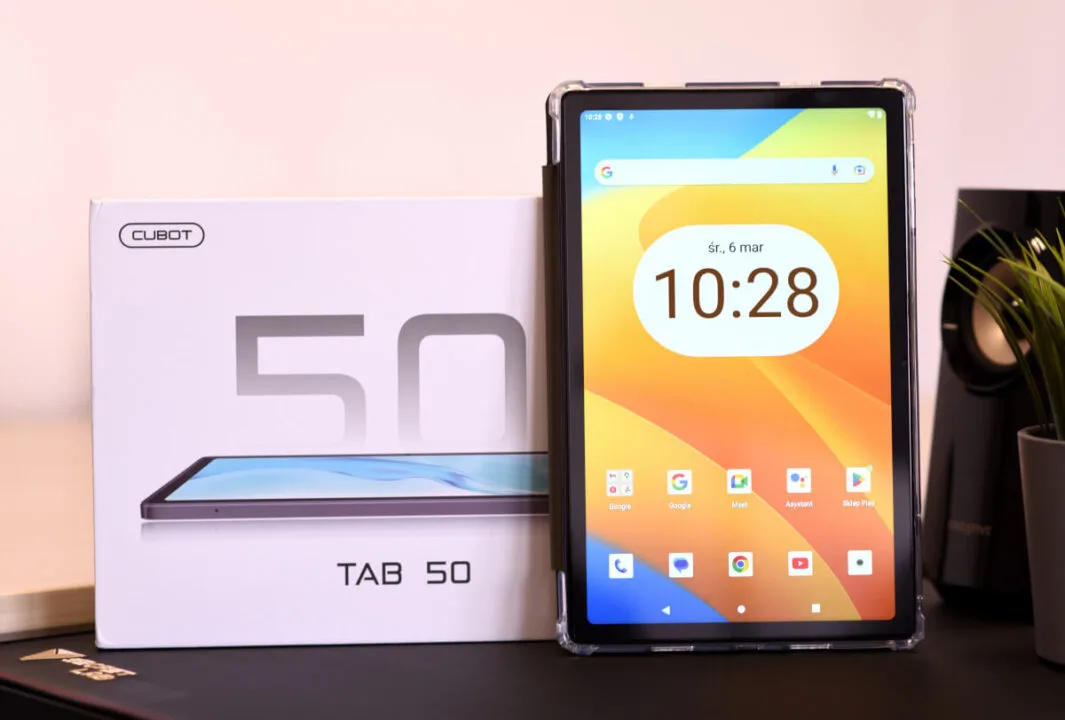 Cubot TAB 50 Tablet 10.4 Inch 2K FHD+ - 8GB RAM 256GB Opslag, 13MP Camera, 7500mAh Batterij, Android 13 Octa-Core Processor - Grijs