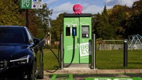 Darmowe ładowanie elektryków Octopus Power Pack v2g