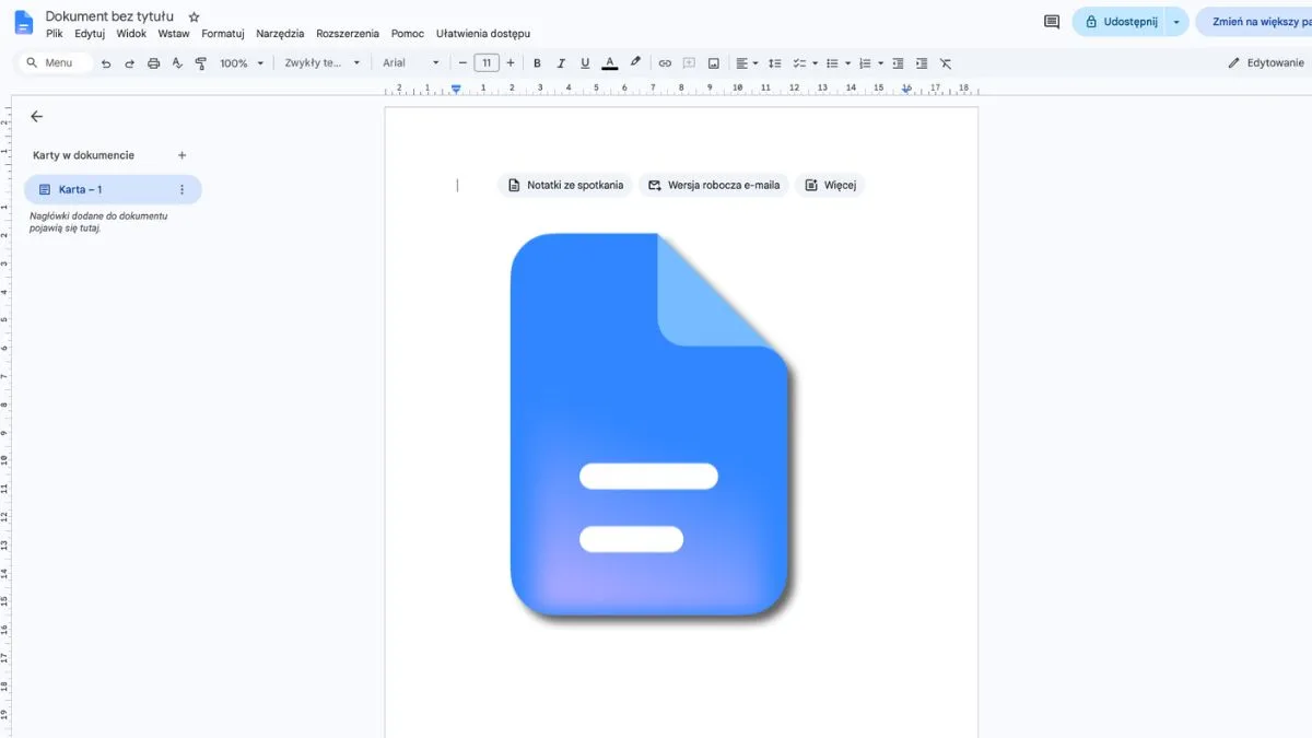 Dokumenty Google nareszcie mają sens. Ta funkcja czyni je świetnym edytorem