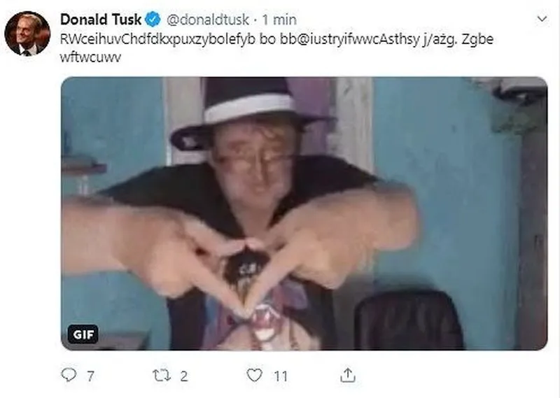 Dziwne wpisy na Twitterze Donalda Tuska – wiemy co się stało!