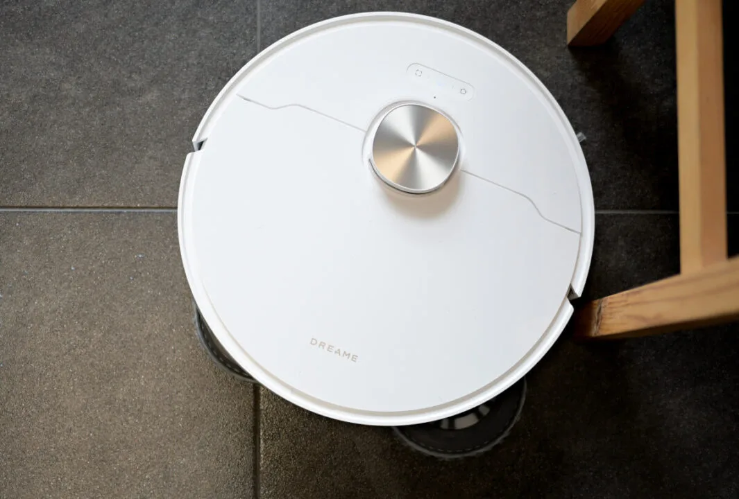 Wysuwany mop podczas pracy