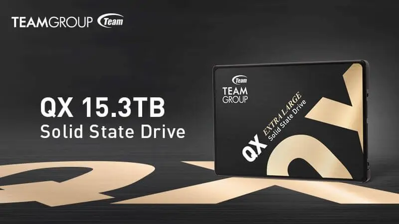 TEAMGROUP QX to najbardziej pojemny dysk SSD 2,5 cala na świecie. Pojemność imponuje