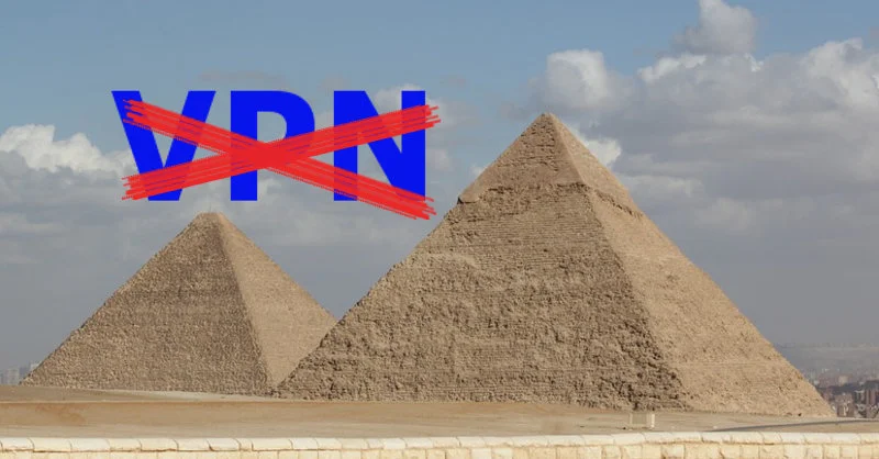 Kara więzienia za używanie VPN w Egipcie
