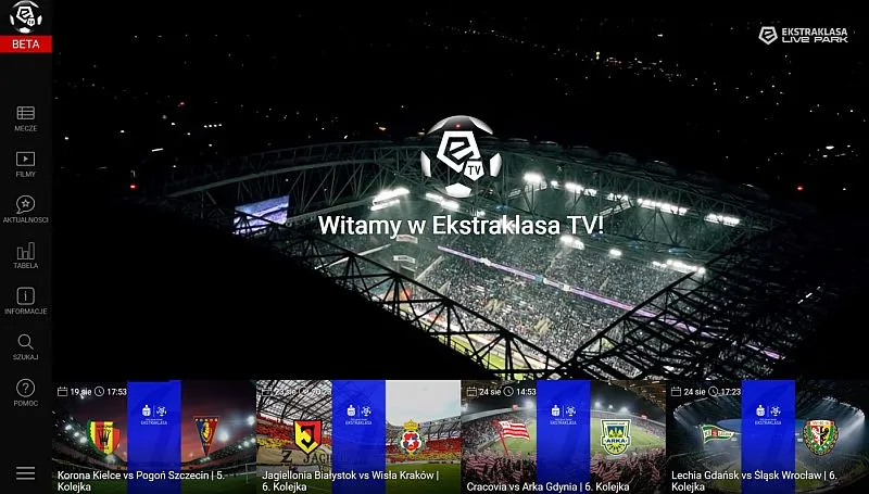 Ekstraklasa uruchamia platformę streamingową Ekstraklasa.TV