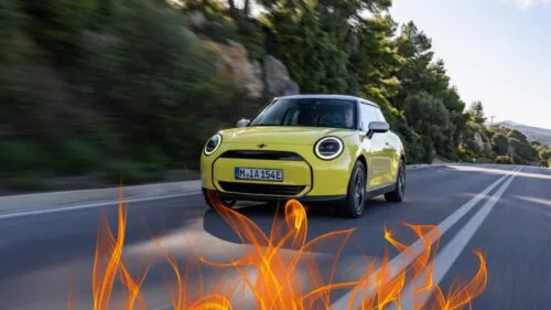 Elektryczne Mini pożar akcja serwisowa