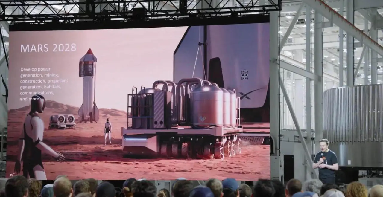 Elon Musk przedstawia plan SpaceX