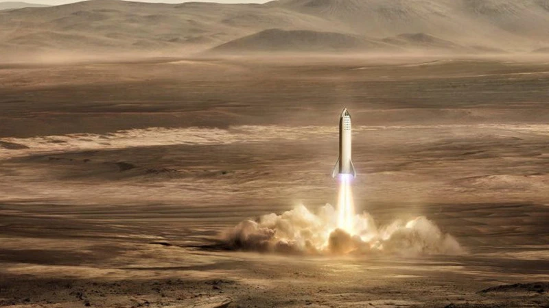 Starship od SpaceX na oficjalnym zdjęciu. Jak prezentuje się rakieta?