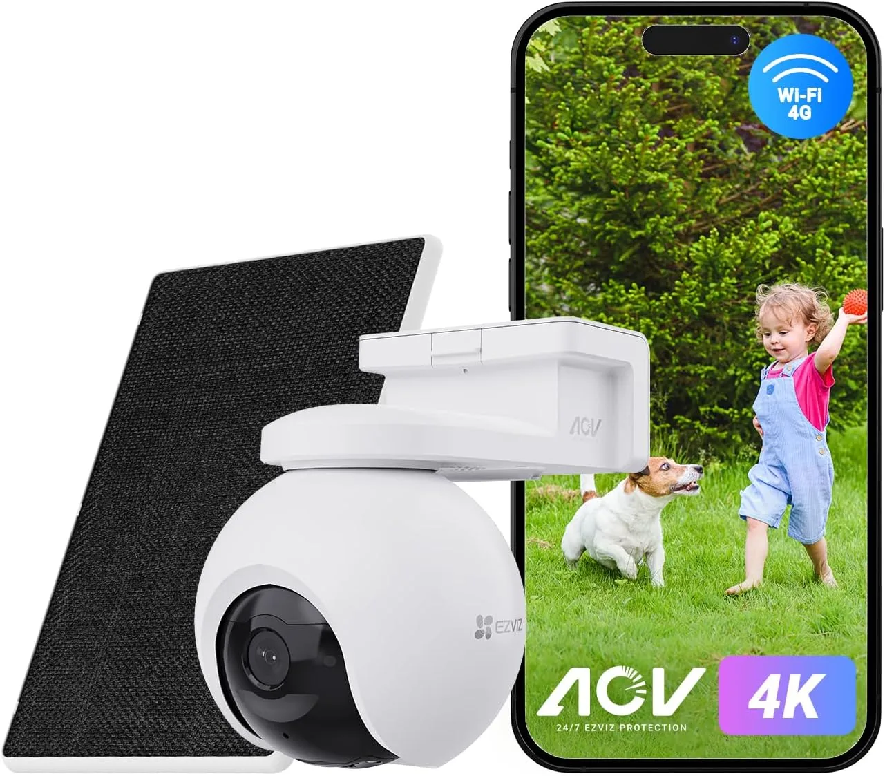 Kamery monitoringu bez Wi-Fi i kabli? Ezviz stawia na 4G LTE i panele słoneczne