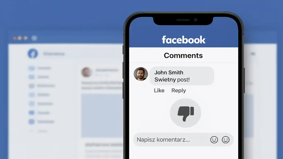 Facebook testuje łapkę w dół pod komentarzami. Wielki powrót?