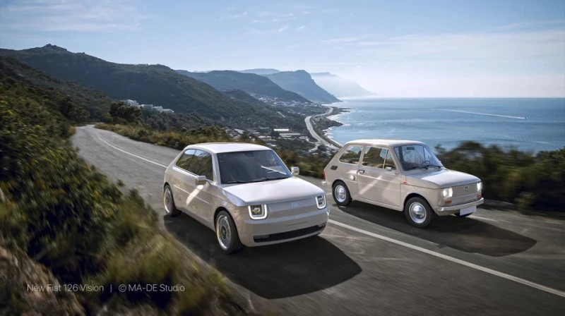 Fiat 126 Vision. Elektryczny Maluch na miarę naszych czasów