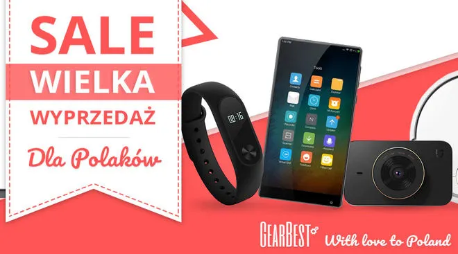 Wyprzedaż na GearBest specjalnie dla klientów z Polski. Sprawdź najlepsze kupony