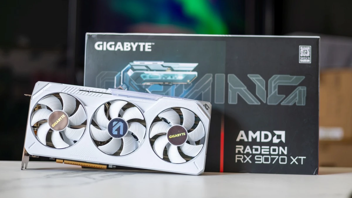 GIGABYTE Radeon RX 9070 XT Gaming OC ICE – recenzja. Piękna, chłodna i bardzo wydajna