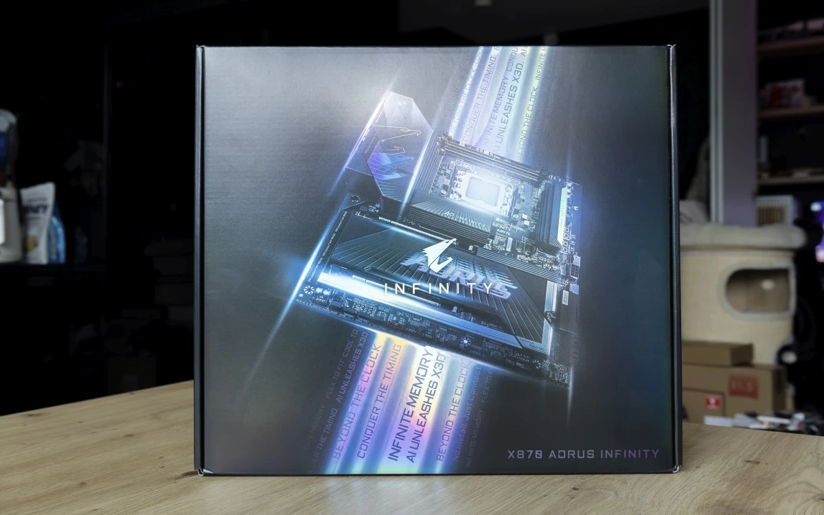 GIGABYTE X870 AORUS INFINITY jest gotowa na ciekły azot. To płyta główna do bicia rekordów