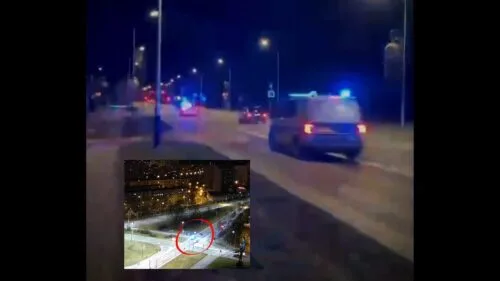 GTA w Stalowej Woli audi a4 ucieczka ulicami miasta