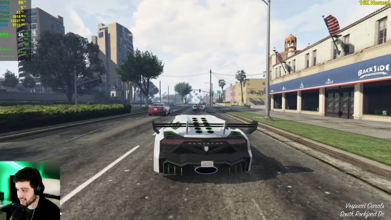 Uruchomił GTA V w 16K na RTX 3080 Ti. Efekt zaskakuje (wideo)