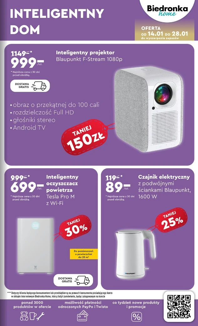 wyprzedaż w Biedronka Home