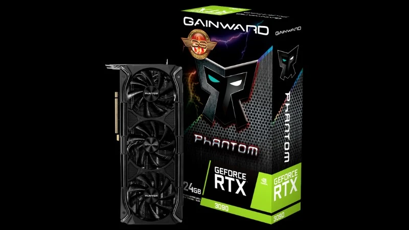 Gainward prezentuje nowe karty graficzne GeForce RTX 30 Phantom