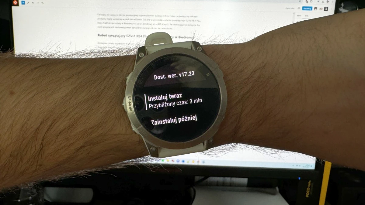 Aktualizacja Garmin 17.23 dla zegarków Fenix i Epix. Lista nowości