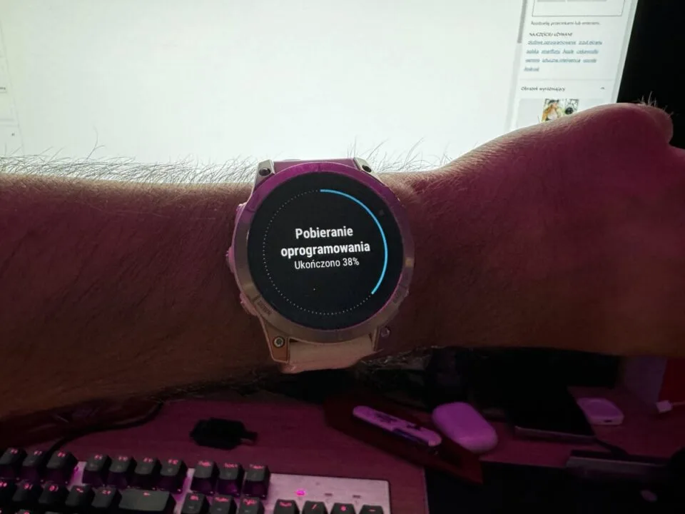 Garmin Fenix Epix aktualizacja Software Version 17.20