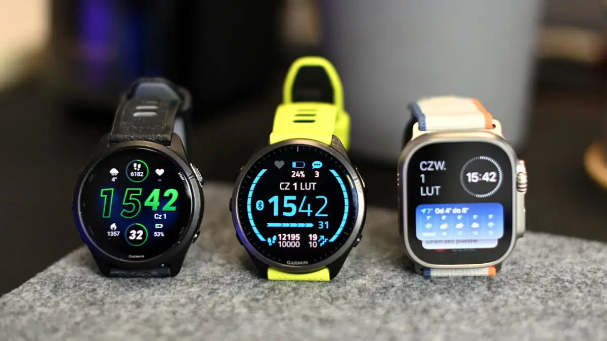 Garmin Forerunner 265, 965 vs. Apple Watch Ultra 2
