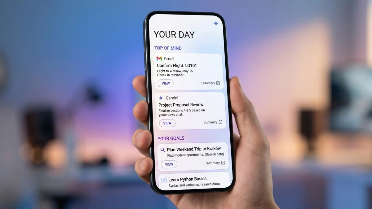 Gemini zastąpi twój notatnik. Google wskrzesza legendarną funkcję