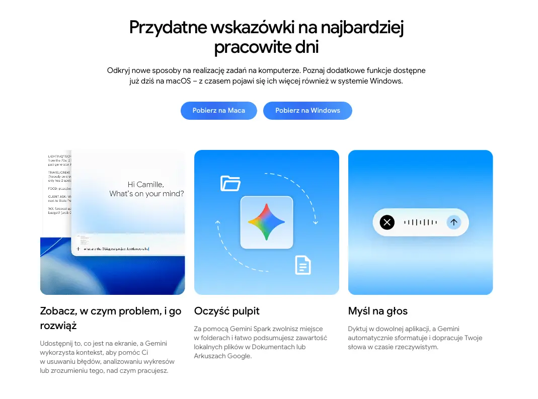 Gemini trafiło na Windowsa, ale nie instalujcie. Brakuje kluczowych funkcji