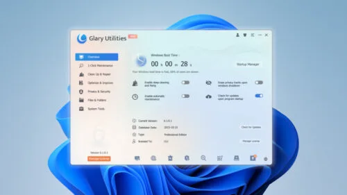 Glary Utilities Pro za darmo