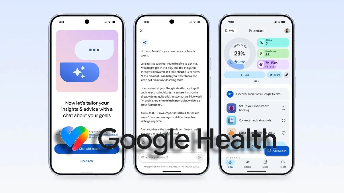 Google Health zastąpi Fitbit. Trener AI będzie dbał o twoje zdrowie
