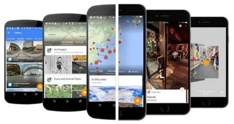 Google Street View jako samodzielna aplikacja